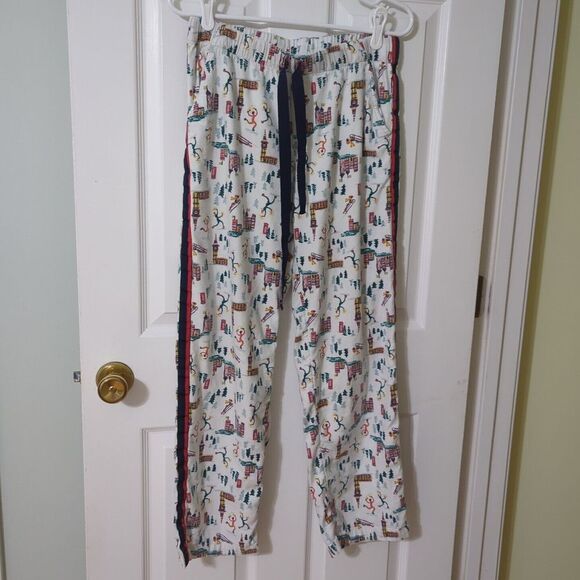 Aerie Flannel Pajama Bottoms Pants Lounge w/ Pockets Sz Small Petite S/P Winter - Picture 12 of 16